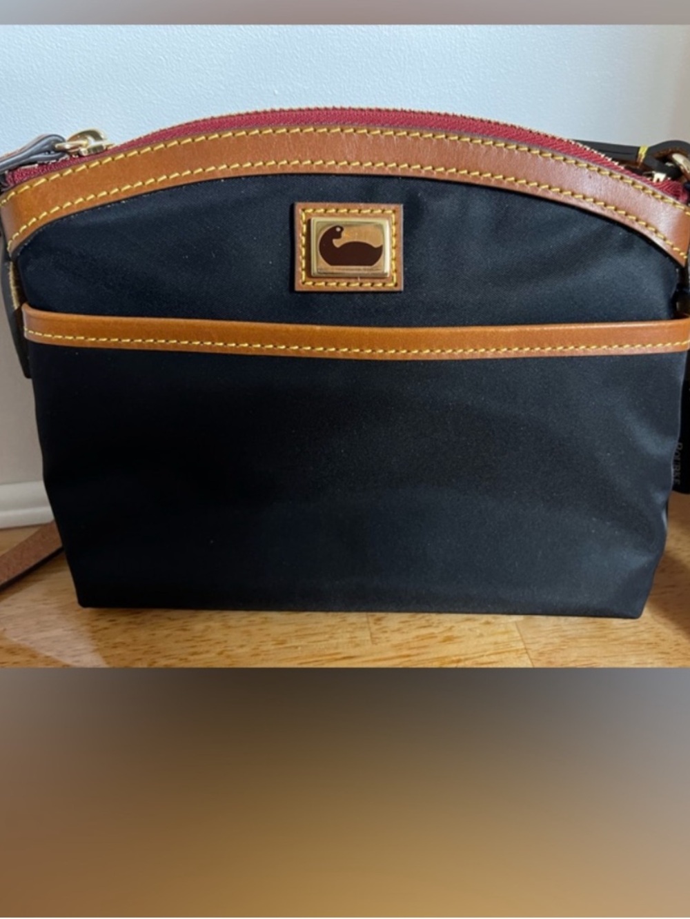 Authentic Black Dooney and Bourke purse crossbody